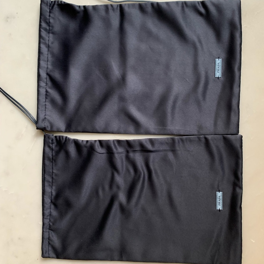 Pair of brand new Prada dust bags